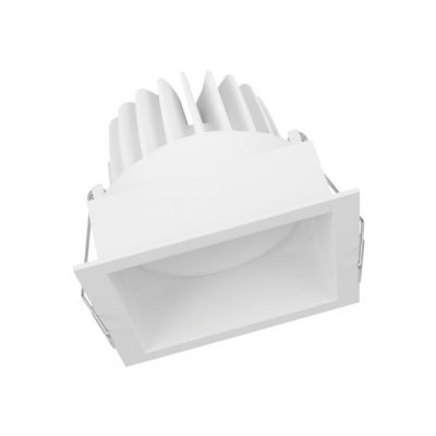SP SQUARE DK ADJ 8W 3000K FL WT LEDV LEDVANCE (4058075114043)